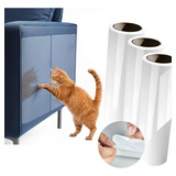 Protetor Peq Adesivo Transparente Sofá Gatos Anti arranhão