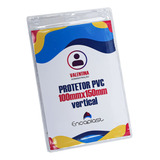Protetor Porta Crachá Evento Grosso Transparente 10x15 C 250