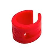 Protetor Quadro Corrente Emborrachado Bike Anti-Risco 4 Pçs Bicicletas Mtb Urbanas Speed -Vermelho-