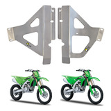Protetor Radiador C  Suporte Ventoinha Kawasaki Kx 450 24 25