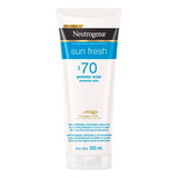 Protetor Solar Corporal Sun Fresh Fps 70 200ml Neutrogena