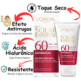 Protetor Solar Facial Antirrugas Fps 60 Loreal Paris Sem Cor