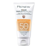 Protetor Solar Facial Avon Renew Fps50
