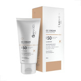 Protetor Solar Facial Cc Cream Clareador Médio Fps50 Anasol