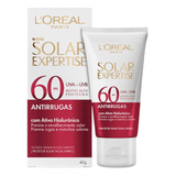 Protetor Solar Facial Expertise Antirrugas Fps60 40g L oréal