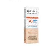 Protetor Solar Facial Helioderm Oil Free 3 Em 1 Fps 70 Cor B