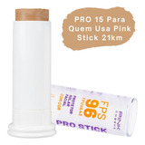 Protetor Solar Facial Pink Cheeks Fps96 Pro Stick Pro15 14g