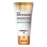 Protetor Solar Facial Uv Defender Fps60