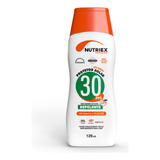 Protetor Solar Fps 30 C repelente Nutriex Profissional 120ml