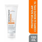 Protetor Solar Neostrata Minesol Corpo E Rosto Fps 70 120ml