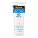 Protetor Solar Neutrogena Sun Fresh Fps 90 200ml