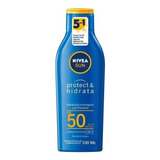 Protetor Solar Nivea Fps50 100ml Toque Seco Rápida Absorção