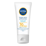 Protetor Solar Nivea Sun Fps 70 Antissinais Toque Seco 40ml