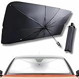 Protetor Solar Para-brisa Carro- Quebra Sol Automotivo Portátil Com Proteção Térmica E UV- Guarda-Sol Veicular Dobrável