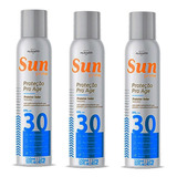 Protetor Solar Spray 30 Fps Sun Prime 150ml Kit 3 Unidades