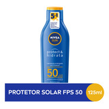 Protetor Solar Sun Protect Hidrata Fps50 125ml Nivea