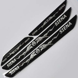 Protetor Soleira Relevo Tribal M3 4 Porta Carro Fiat Siena