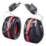 Protetor Tipo Concha Kit Peltor H10p3e 3m hb004060636 Cor Vermelho