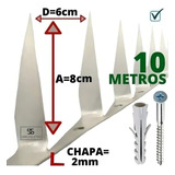 Protetores Perimetral Simples Kit 10 Metros E Parafusos Inst
