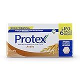 Protex Sabonete Em Barra Aveia 85G 6 Unidades