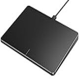 ProtoArc Trackpad USB Para Windows 10 11 Mouse Trackpad Com Fio Com Navegação De Alta Precisão Mouse Touchpad De Alumínio Ultrafino Portátil Para Desktop Laptop Cinza Espacial 