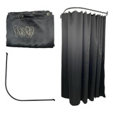 Provador De Roupa Em L 92x92 Cortina Blackout Extra Grande