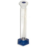 Proveta De Vidro Base Poli 100ml Com Tampa Poli esp
