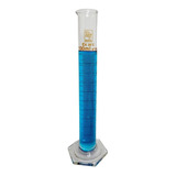 Proveta De Vidro Grad C Base Vidro C Rolha Poli 100ml