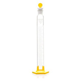 Proveta Grad Base Poli 10ml C Tampa Poli