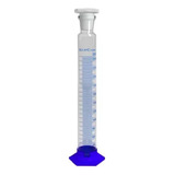 Proveta Graduada 100ml Com Tampa E Base Hexagonal Plástico