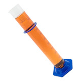 Proveta Vidro Graduada 1000ml Base Plástica Polipropileno