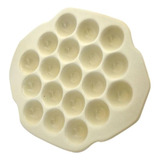 Provolera De Cerâmica Creme 19 Cavidades