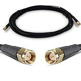 Proxicast Cabo Jumper Coaxial SMA Macho Ultra Flexível De 1-8 M - SMA Macho De Baixa Perda Para Rádios E Antenas 4G-LTE-5G-Ham-ADS-B-GPS-RF -não Para TV Ou Wi-Fi- - 50 Ohm -ANT-141-011-06-