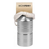 Prumo 500g Em Aço Maciço Com Corda Em Nylon Momfort