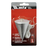Prumo De Centro Mtx 300g Corpo De Aço Cordão De 5m