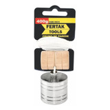 Prumo De Metal De Parede Com Apoio De Madeira 400g Fertak