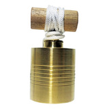 Prumo Metal Amarelo Emava Extra Pesado 1 2kg P10g