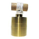 Prumo Metal Amarelo Emava Extra Pesado 1kg P10g