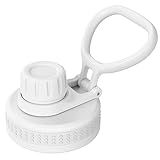Prurex Tampa De Bico Para Garrafas De água De Boca Larga Hydro Flask Tampa De Substituição Para Acessórios De Garrafas De água Esportivas De Boca Larga De 5 8 Cm Branco 1 Pacote 