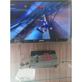 Ps One Playstation 1 C Controle Arcade 2 Jogos De Brinde 