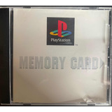 Ps1 Memory Card Ps1 Com Caixa Original Japonês Unico Sa
