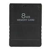 Ps2 Fmcb Memory Card Free Mcboot V1.966 High Speed ​​8mb Game Memory Card For Playstation2 Standard And Slim Line Version All Game External Data Storage, Plug And Play (preto)