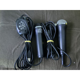Ps2 Microfone Rock Band E Rock School Em Excelente Estado