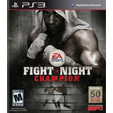 Ps3 Fight Night Champion