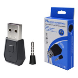 Ps4 Dongle Adaptador Bluetooth Usb P Fone De Ouvido Sem Fio