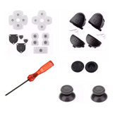 Ps4 Kit Reparo Controle Ps4 Brinde Par Grip Fret R 14 60
