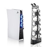 PS5 Cooling Fan With LED Light Nargos PS5 Accessories Cooler Fan For PlayStation 5 Digital Disc Edition Console Efficient Cooling System
