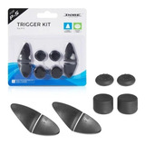 Ps5 Kit Thumb Trigger Capa Acrílico Controle Playstation 5