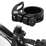 PSLER Braçadeira De Selim De Bicicleta De Liberação Rápida Para Bicicleta De Tubo De Montanha 28 6 Mm 31 8 Mm 34 9 Mm MTB Bike Road Bike Casual Bike Braçadeira De Selim Preto 31 8 Mm 