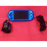 Psp Azul Japones Destravado Seminovo Imperdivel